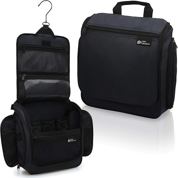 Wanderlust Hanging Toiletry Bag
