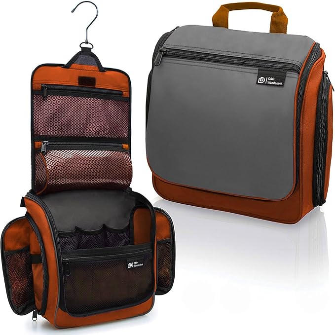 Wanderlust Hanging Toiletry Bag