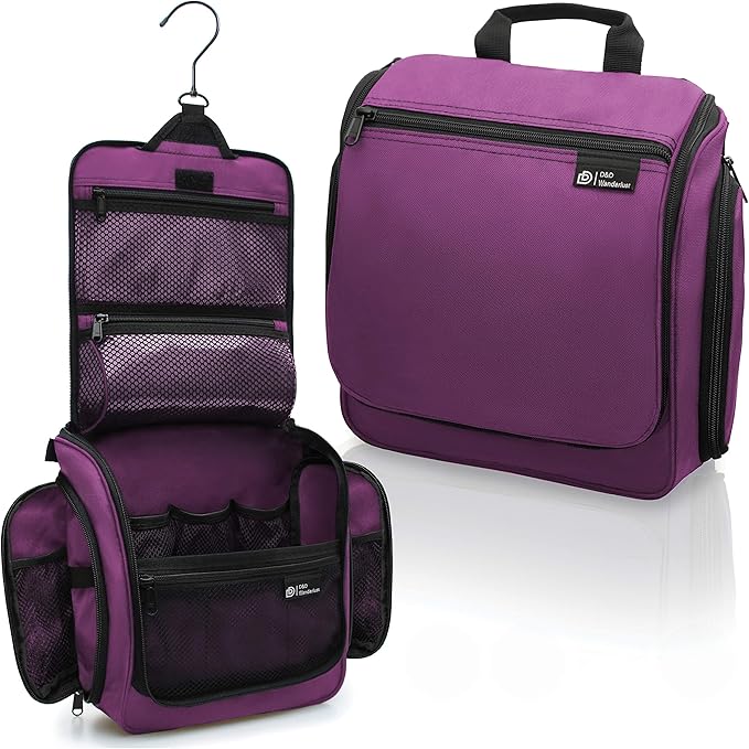 Wanderlust Hanging Toiletry Bag